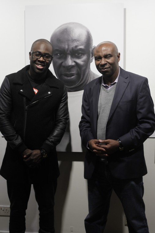 Kojo Capital Xtra radio presenter and Neil Kenlock Choice FM founder and former Black Panther 2
